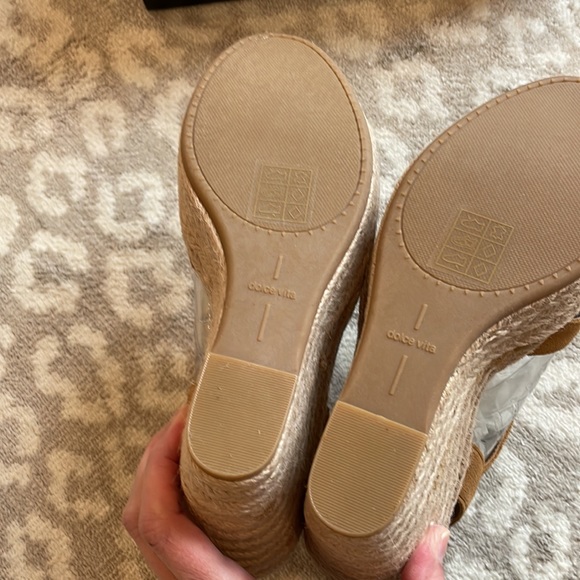 Dolce Vita Tan Wedge Sandals - Picture 8 of 10